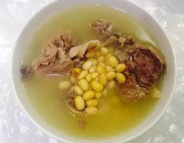 糖尿病食谱——黄豆鸡汤