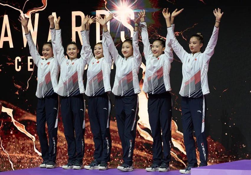 中国艺术体操队收获巴黎奥运会集体项目参赛资格