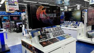 《FF16》宣发解禁！日本游戏店内摆满PS5实体盘