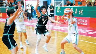 全国（U19）青年篮球联赛女子组决赛在郧阳开赛