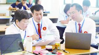 全省中职学校教育教学技能竞赛在灵举行