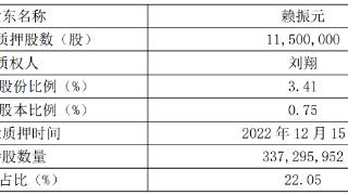 龙元建设：赖振元解质1150万股占总股本0.75%