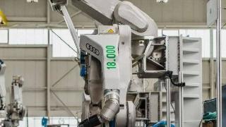 第18,000台杜尔机器人应用于奥迪电动汽车喷涂