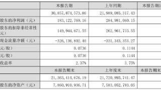 蓝色光标上半年营收308.58亿元同比增长 利润1.83亿元同比下滑