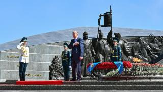 哈萨克斯坦举行胜利日纪念活动