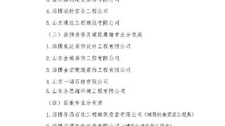 111家企业上榜！淄博市建筑业全链条龙头骨干企业名单公示