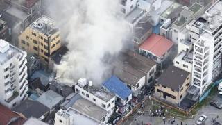 日本横滨市中华街附近火灾已被扑灭 无人员伤亡报告