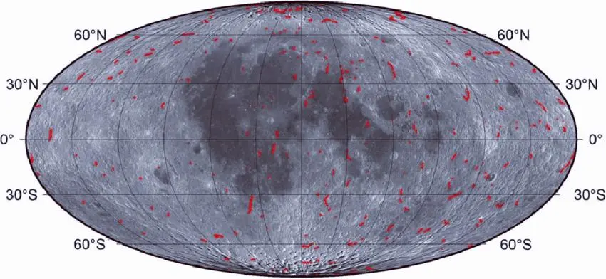月球正在变小？38万公里外，探测器发现大量的逆冲断层