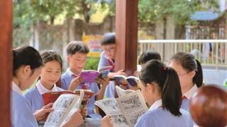 打造书香校园 创学习型学校