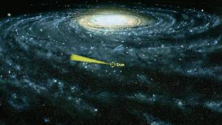 如果银河系缩小到地球那么大，等比缩小的太阳系有多大？地球呢？
