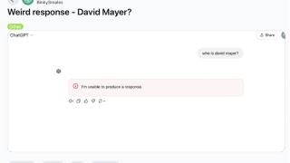提到就崩溃！神秘名字“David Mayer”搞崩ChatGPT：官方终于给出答案