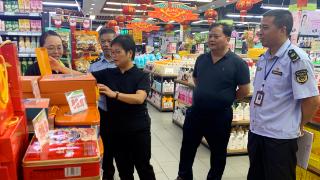 广西柳州市柳江区委书记调研节前食品安全及安全生产工作