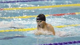 省十六运游泳比赛 吕梁代表队获2金1银2铜
