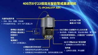 TP-LINK 推出第三代 T 系列 8 寸球机监控，升级 HDR 技术