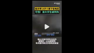 姐夫带准大学生小舅子偷电缆被抓