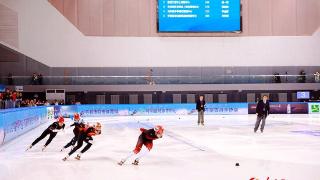 2023-2024赛季中国杯短道速滑精英联赛（呼和浩特站） 林孝埈王艺潮500米夺冠