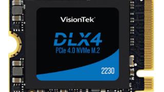 visiontek推出新款dlx4ssd：可选2230尺寸