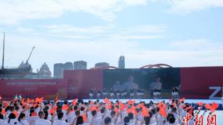 杭州亚运会火炬舟山传递 “六百年渔港”潮涌大东海