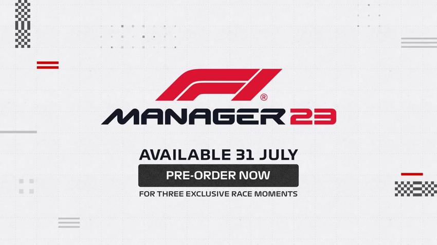 《f1®车队经理2023》将于7月31日登陆steam