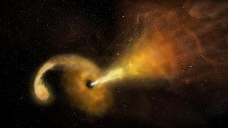 6.7亿光年外，一个星系的中心黑洞，把喷流方向对准了地球