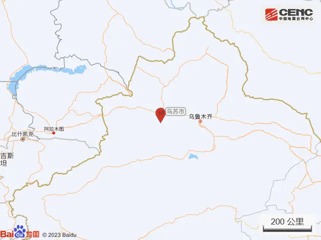 凌晨，新疆发生多次地震！