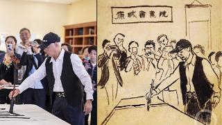 六旬老人手绘漫画，记录邻里温情瞬间