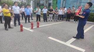 萍乡市安源区消防救援大队开展全市住建系统消防安全知识培训