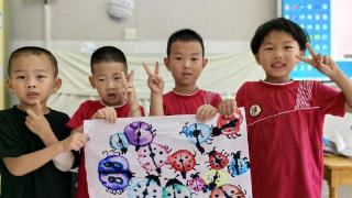 利津县第三实验幼儿园开展“水彩之梦 童画绽放”艺术活动