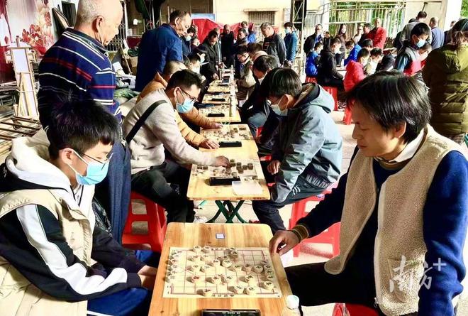 阳春市举办春节象棋比赛