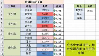 excel中单元格三种引用方式