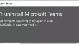 微软修复 Win10 无法卸载/更新 Teams 应用问题