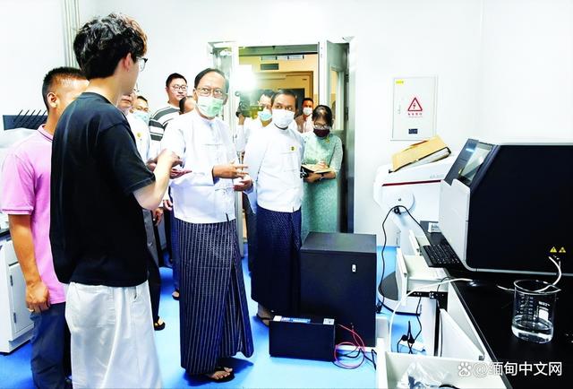 来自中国的技术援助，缅甸国家疾病控制中心就快完工