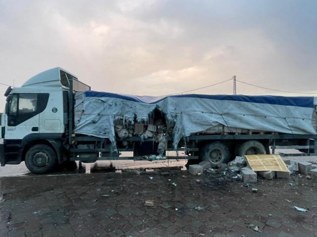 美媒称以军曾向加沙地带负责运送援助物资的联合国车队开火