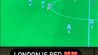 卡索拉庆祝阿森纳双杀热刺：多棒的球队啊，伦敦是红色的️️