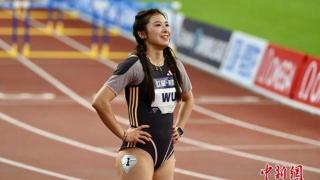 全国田径冠军赛女子100米栏吴艳妮夺冠，创个人最好成绩