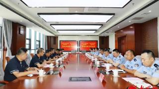 潍坊滨海公安与潍坊港开展“警港共建·平安滨海”活动
