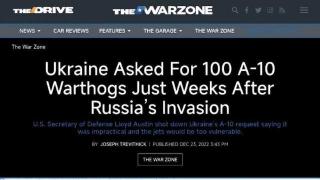 乌克兰向美国索要100架A-10，能否阻挡俄军的“钢铁洪流”？