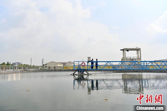 广州南沙15万吨污水处理厂（一期）正式运营