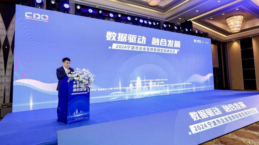 2024宁波市企业首席数据官高峰论坛举行