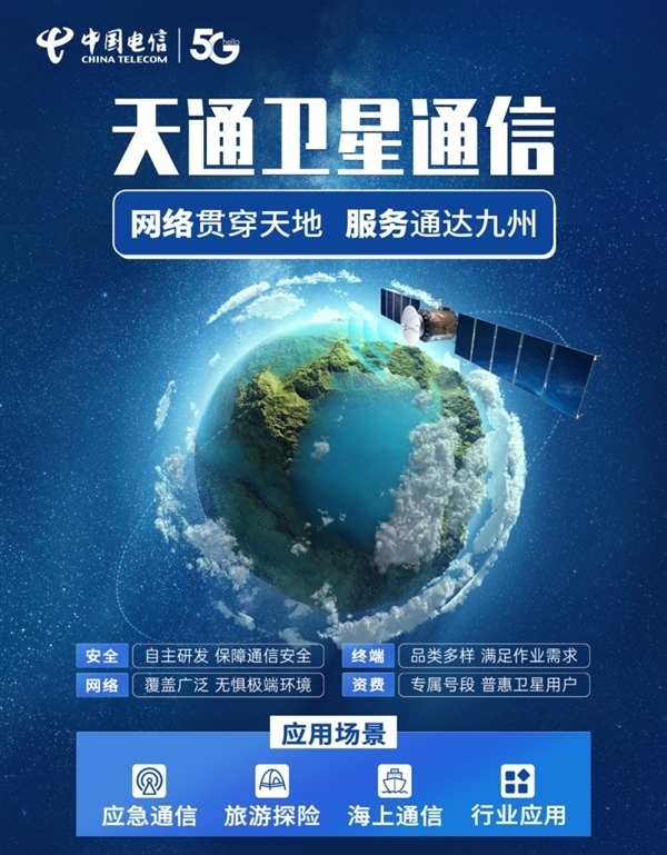 中国联通：正积极布局天地一体 卫星通信手机直连尚未实现