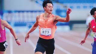 获得男子百米飞人大战冠军 谢震业：来到沈阳感觉很亲切