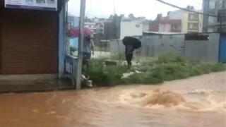 尼泊尔持续降雨已致60人死亡、34人受伤，另有64人失踪