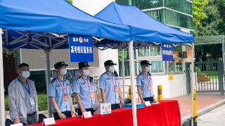 广州警方开启“绿色通道”，保障高考安全