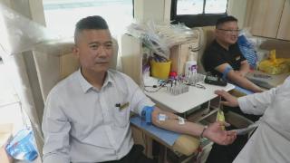 菏泽牡丹大酒店举行“献出你的热血 给予他人新生”无偿献血活动