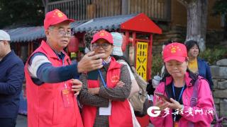 有朋自远方来！广西专列遵义一日游旅行团抵达乌江寨景区