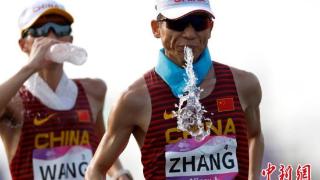 （杭州亚运会）杭州亚运会田径项目开赛 中国包揽男女20公里竞走金银牌