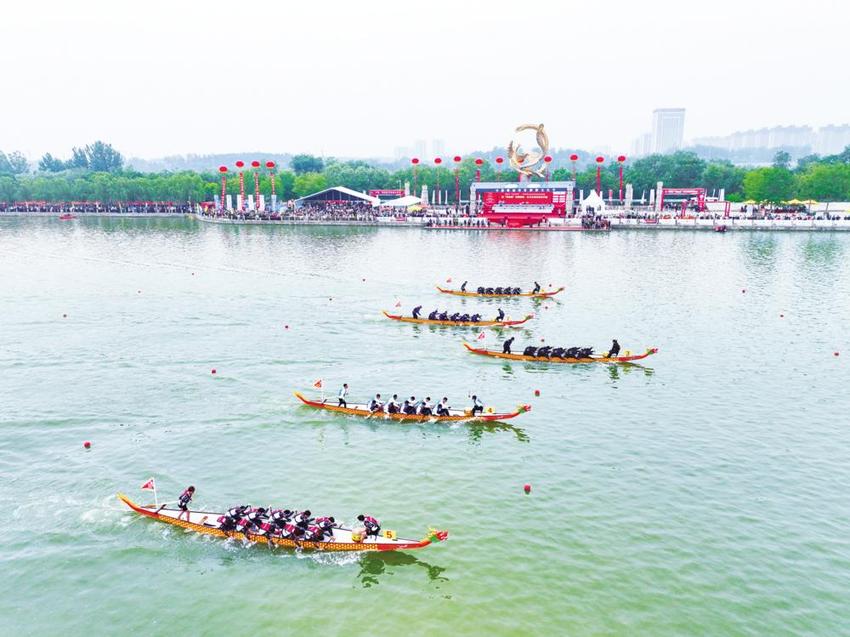 行走大运河 逐浪赛龙舟