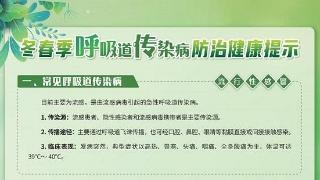 山东发布《冬春季呼吸道传染病防治健康提示》