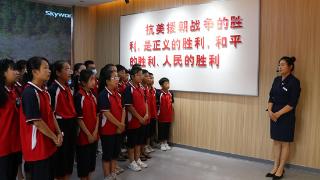 莒南县涝坡镇中心小学开展暑期红色教育实践活动
