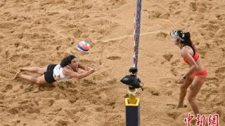 亚排联沙滩排球洲际杯进入决赛阶段 中国男女队首战告捷